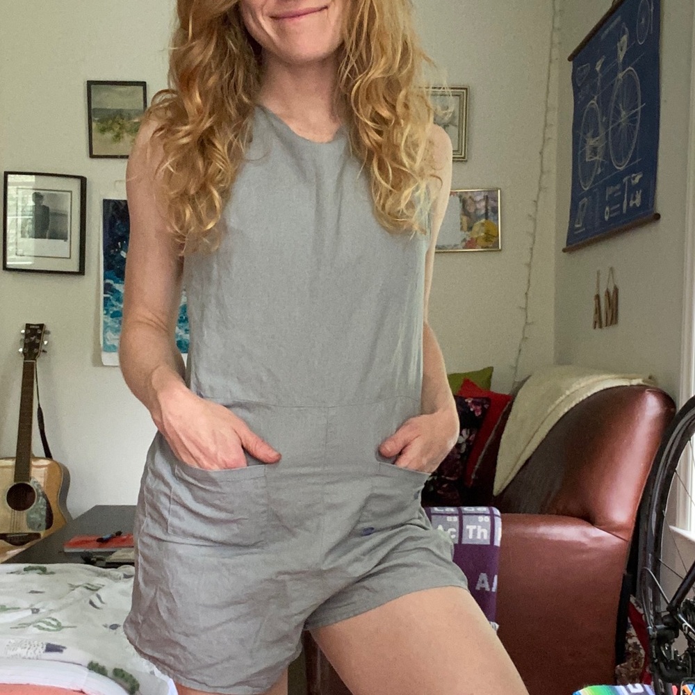 Grey/Blue Romper (Disney X Junk Food)